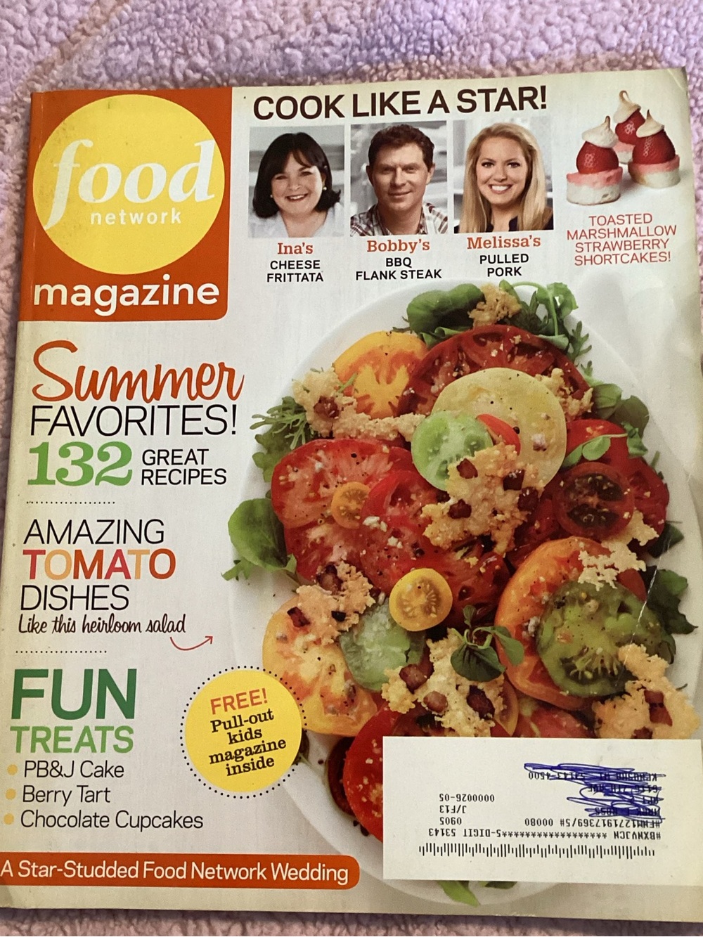 9/12 Food Network Magazine Summer Favorites Julia Child 50 Sandwiches